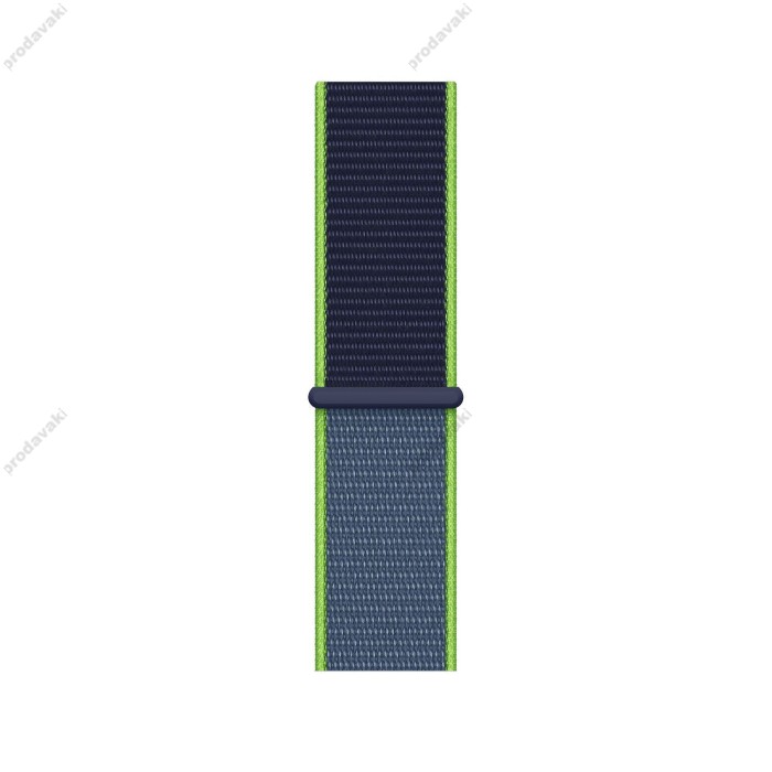 Ремінець для Apple Watch 38mm/40mm/41mm Nylon Sport Loop neon lime