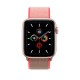 Ремінець для Apple Watch 38/40/41 mm Nylon Sport Loop neon pink