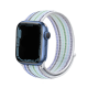 Ремінець для Apple Watch 38mm/40mm/41mm Nylon Sport Loop stripes blue