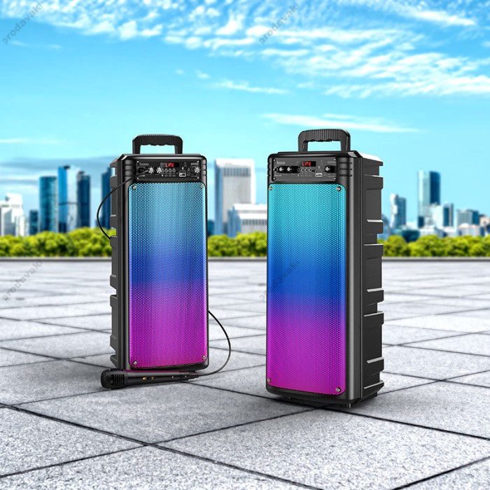 Портативна колонка Bluetooth HOCO BS52 Billowing outdoor BT Speaker 20W Black
