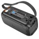 Портативна колонка Bluetooth HOCO BS54 Party wireless dual mic outdoor BT speaker 30W Чорна