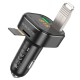FM - трансмітер BOROFONE BC43 Flash with Bluetooth QC3.0 Black