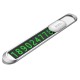 Автовізитка тимчасова карта паркування Hoco PH41 Promise metal hidden stop sign Silver