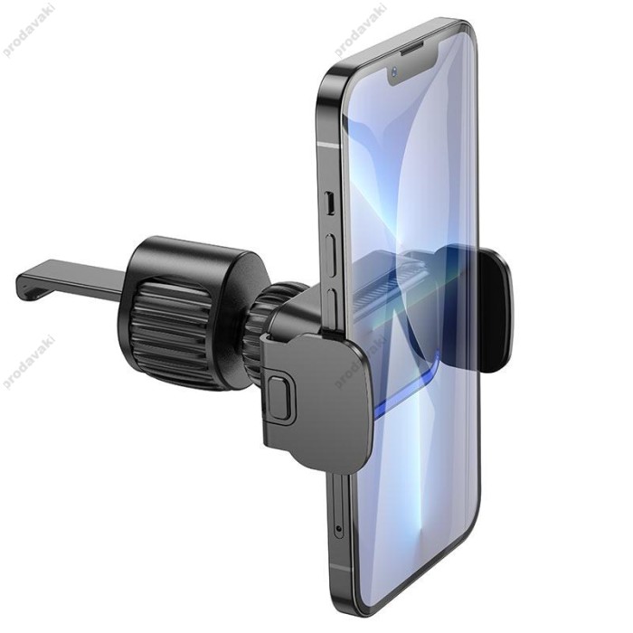Автомобільний тримач Hoco CA201 Smart Sensing Electric Air Outlet Holder Black