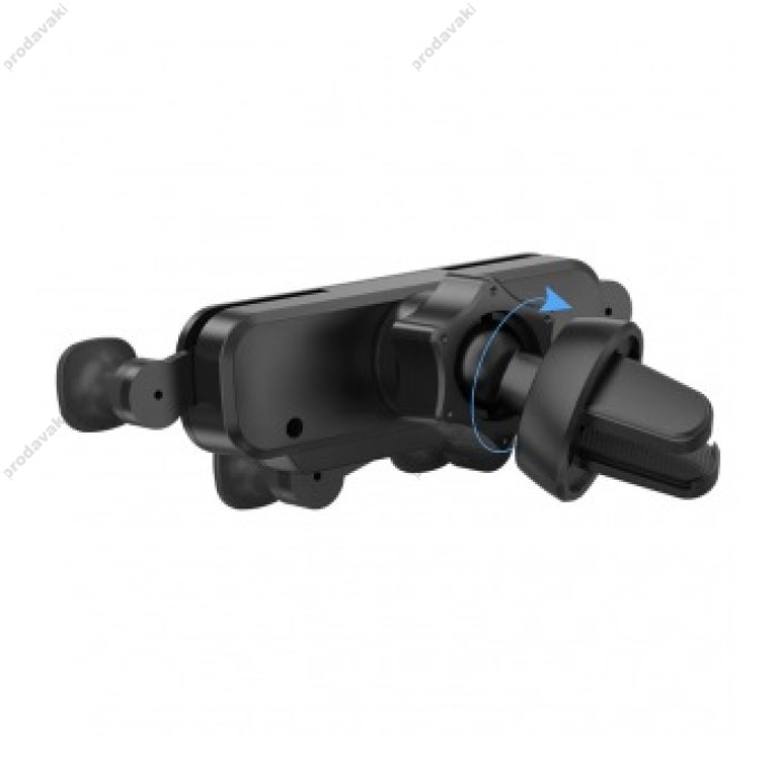 Автомобільний тримач Hoco CA102 Manner gravity linkage Car holder Black