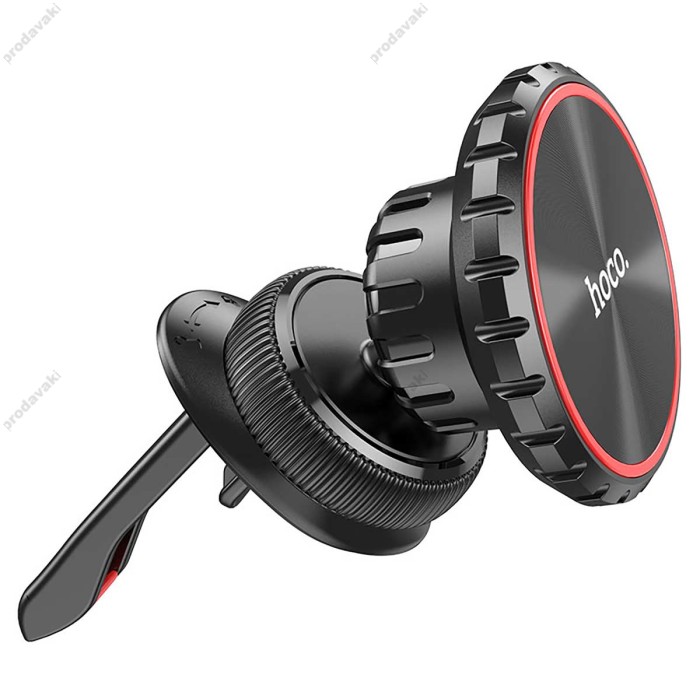 Автомобільний тримач Hoco CA97 City air outlet magnetic car holder Black