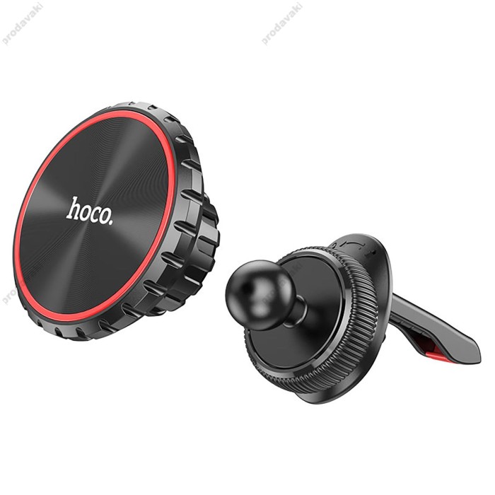Автомобільний тримач Hoco CA97 City air outlet magnetic car holder Black