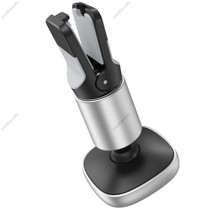 Автомобільний тримач BOROFONE BH44 Smart air outlet magnetic car bracket extended version Black-Silver