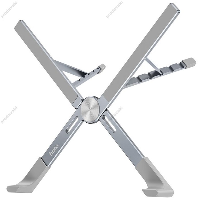 Підставка для ноутбука та MacBook Hoco PH51 X Bystander metal folding laptop holder Grey