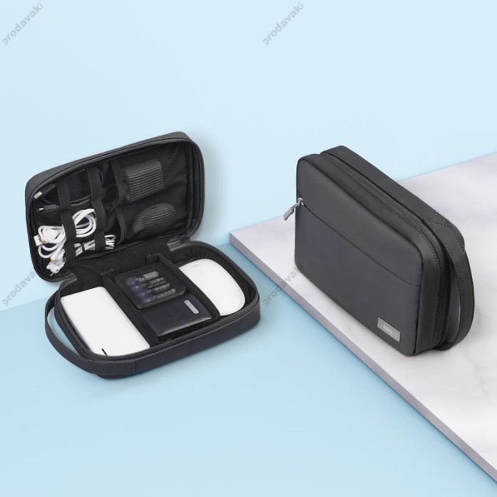 Сумка-органайзер для гаджетів HOCO GM106 Multifunctional digital storage bag Gray