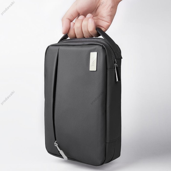 Сумка-органайзер для гаджетів HOCO GM106 Multifunctional digital storage bag Gray