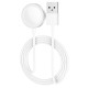 Зарядний пристрій для Apple Watch HOCO CW39 Ws charger for iWatch USB/5V/0,35A/1-8S Білий
