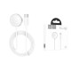 Зарядний пристрій для Apple Watch HOCO CW39C Wireless charger for iWatch Type-C/5V/0,35A/1-8S Білий