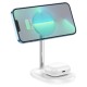 Беспровідний зарядний пристрій HOCO CW40 Noble 3-in-1 magnetic holder with wireless fast charging 15W Білий