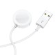 Безпровідний зарядний пристрій ЗУ BOROFONE BQ13 wireless charger for iWatch білий