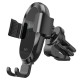 Автомобільний тримач із бездротовою зарядкою Hoco CA105 Guide three-axis linkage wireless 15W Black