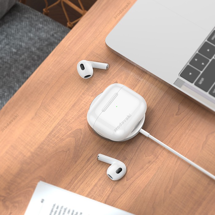 Бездротові Bluetooth навушники BOROFONE BW13 True wireless stereo headset BT 5.1 White