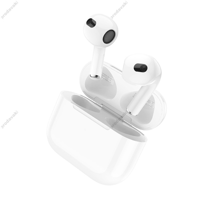 Бездротові Bluetooth навушники BOROFONE BW13 True wireless stereo headset BT 5.1 White