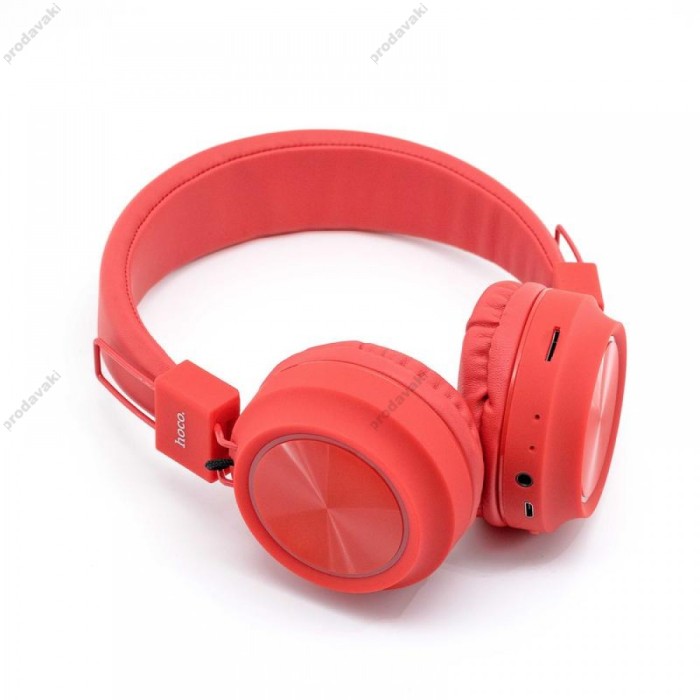 Бездротові Bluetooth навушники HOCO W25 Promise ws headphones Red