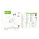 Бездротові Bluetooth навушники HOCO EW30 Intelligent true wireless headset BT 5.3 White