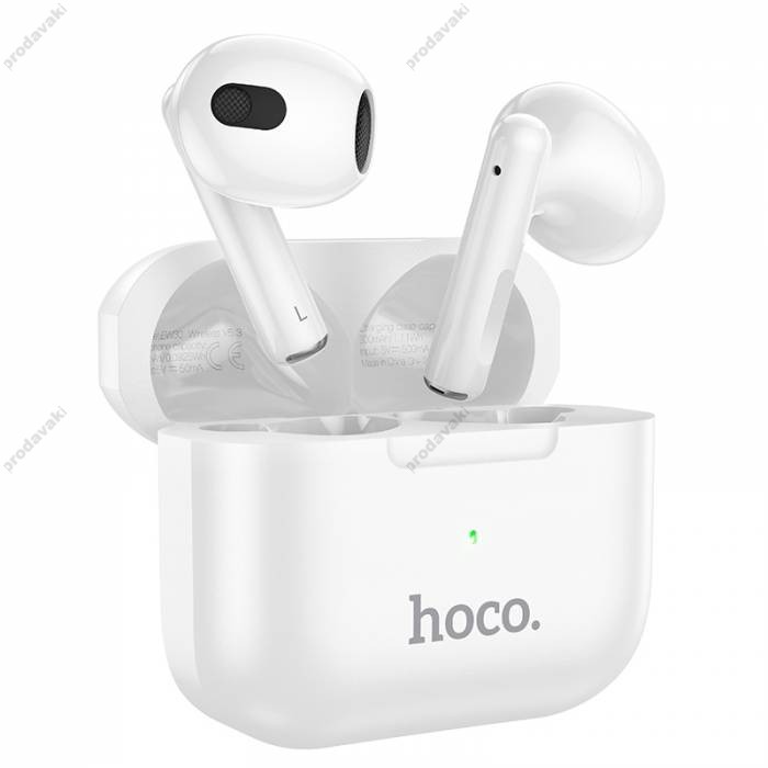Бездротові Bluetooth навушники HOCO EW30 Intelligent true wireless headset BT 5.3 White