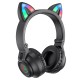 Бездротові Bluetooth навушники BOROFONE BO18 Cat ear headphones BT 5.0 Black