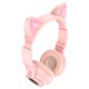 Бездротові Bluetooth навушники BOROFONE BO18 Cat ear headphones BT 5.0 Pink
