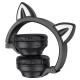 Бездротові Bluetooth навушники BOROFONE BO18 Cat ear headphones BT 5.0 Black