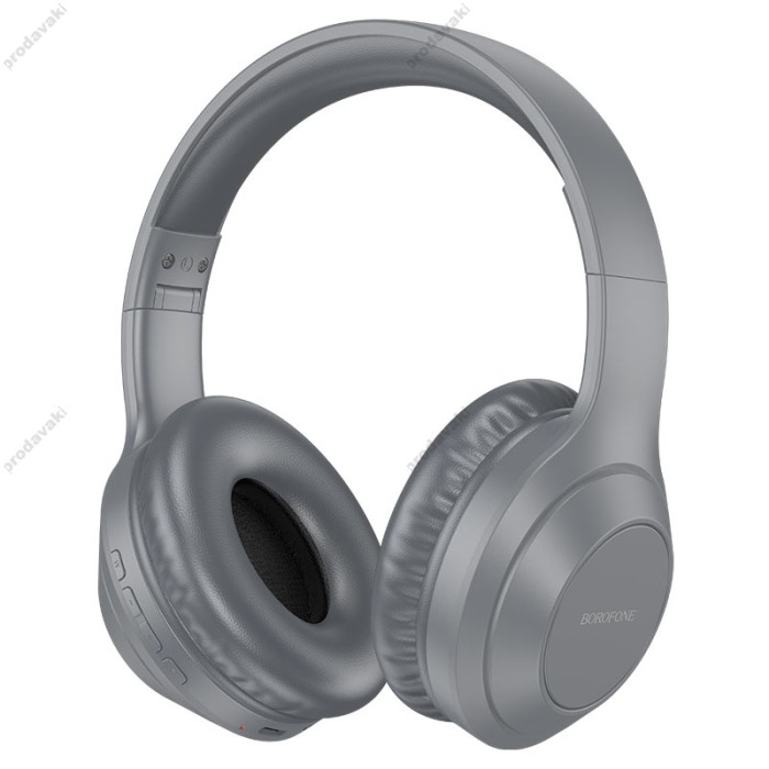Бездротові Bluetooth навушники BOROFONE BO20 Player BT 5.3 Grey