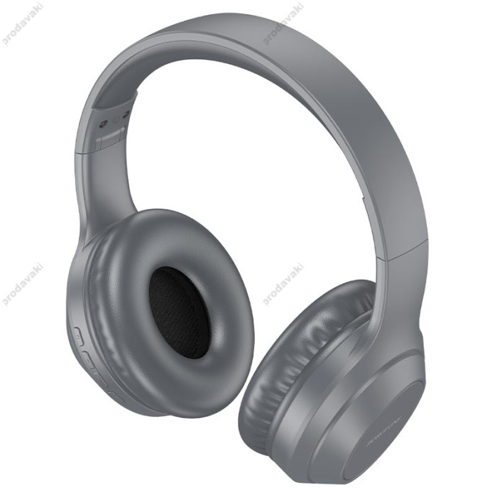 Бездротові Bluetooth навушники BOROFONE BO20 Player BT 5.3 Grey