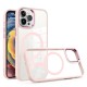 Чохол Color Clear Case with MagSafe iPhone 11 Pink