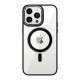 Чохол Color Clear Case with MagSafe iPhone 12 Pro Black