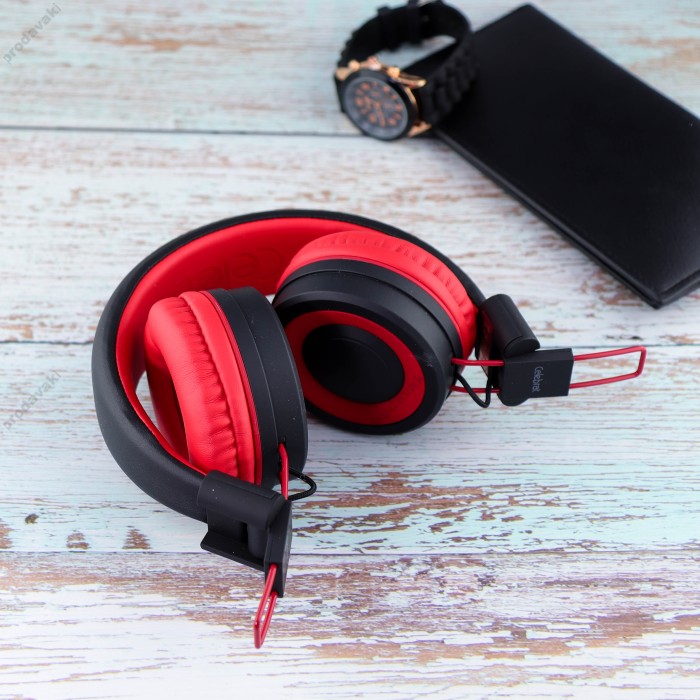 Бездротові Bluetooth навушники Celebrat A4 Red