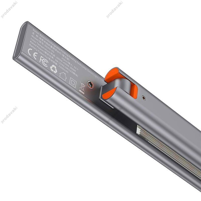 Настільна лампа Baseus Smart Eye Series Charging Folding Reading Desk Gray (DGZG-0G)