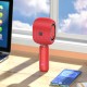 Портативна колонка-мікрофон HOCO BK8 Cool Hi K song microphone BT 5.0 Red