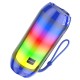 Портативна колонка Bluetooth BOROFONE BR25 Crazy sound colorful luminous 5W Blue
