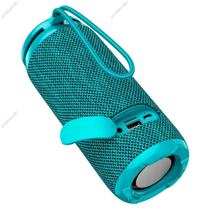 Портативна колонка Bluetooth BOROFONE BR24 Fashion sports 3W Peacock Blue