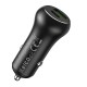 Автомобільний зарядний пристрій Hoco Z38 Resolute Car charger QC3.0 3A 38W Black