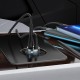 Автомобільний зарядний пристрій Hoco NZ7 Type-C Cable Car charger 3A 20W Grey
