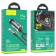 Автомобільний зарядний пристрій Hoco NZ7 Type-C Cable Car charger 3A 20W Grey