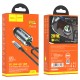 Автомобільний зарядний пристрій Hoco NZ7 Lightning Cable Car charger 3A 20W Grey