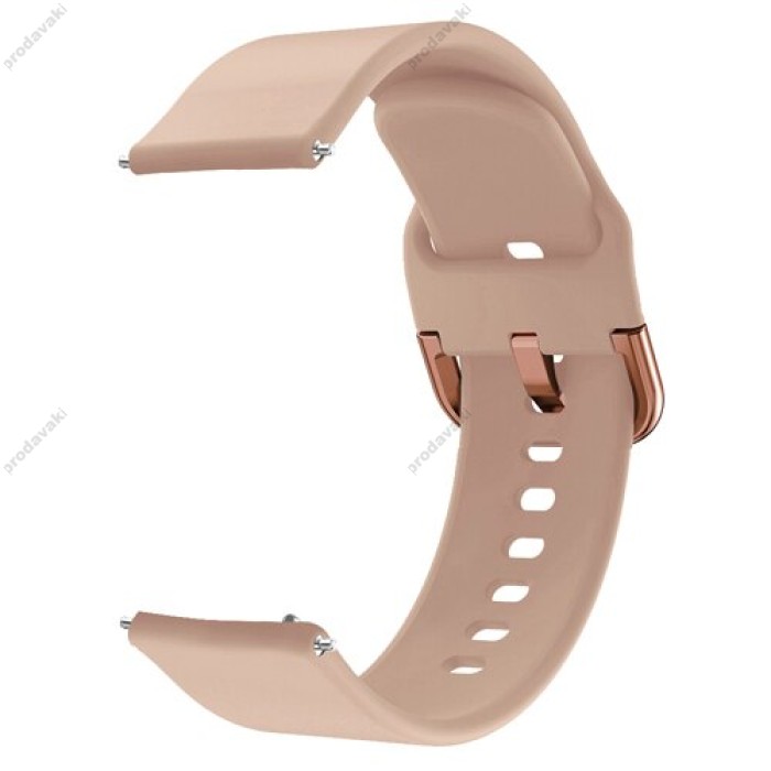 Ремінець універсальний Silicon Active 20mm Pink