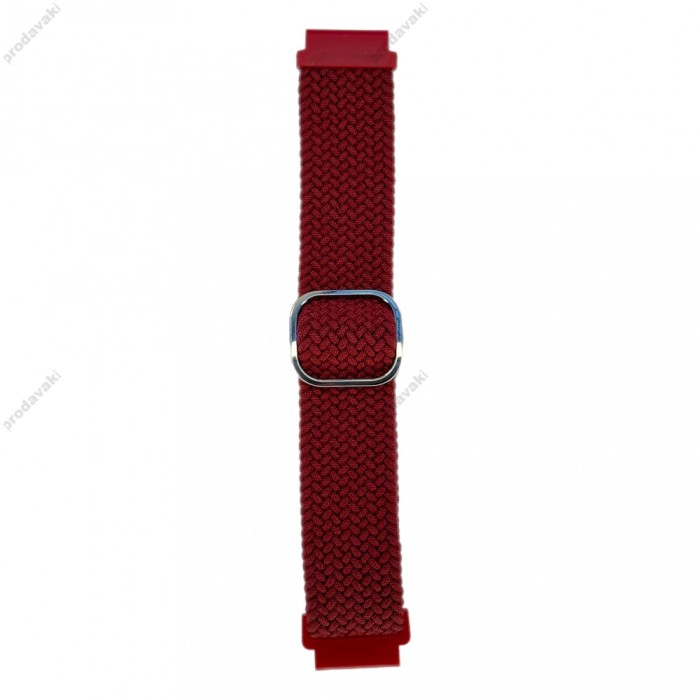 Ремінець універсальний Braided 22mm Red