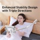 Тримач настільний Baseus Otaku life rotary adjustment lazy Pro (для phone/ipad) Silver LUZQ000012