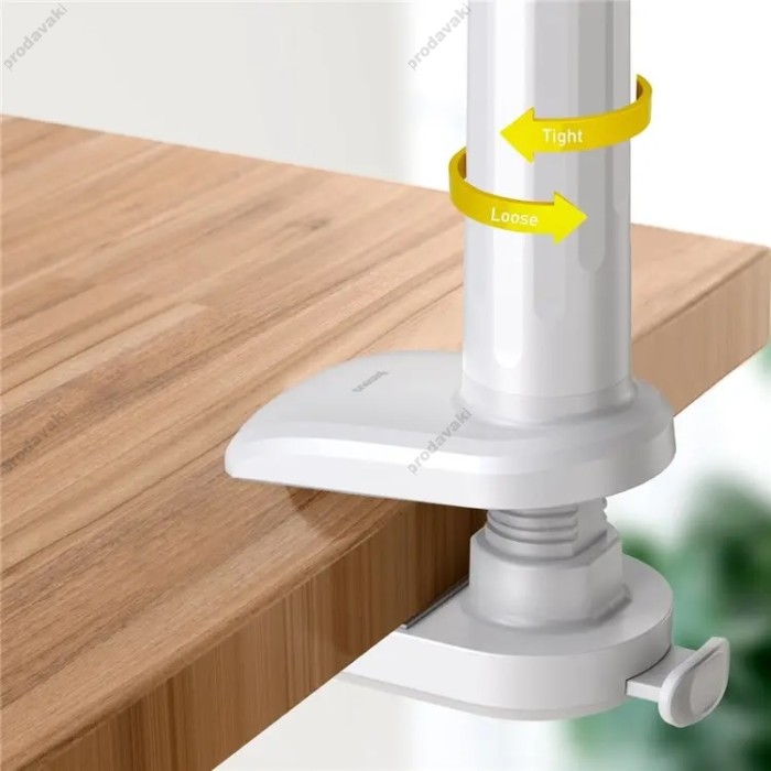 Тримач настільний Baseus Otaku life rotary adjustment lazy Pro (для phone/ipad) Silver LUZQ000012