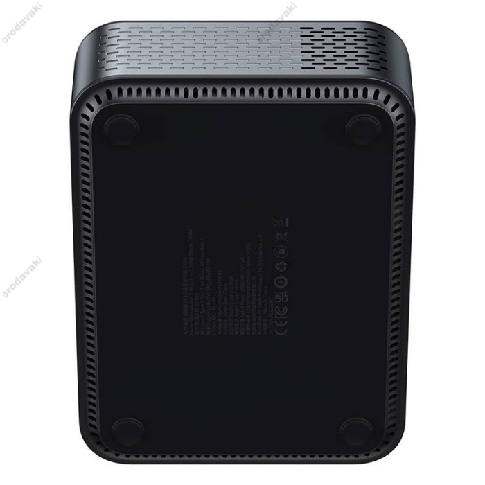 Пусковий зарядний пристрій бустер-компресор Baseus Super Energy 2in1 Jump Starter піковий 1000A 8000 mAh Black (CGCN000001)