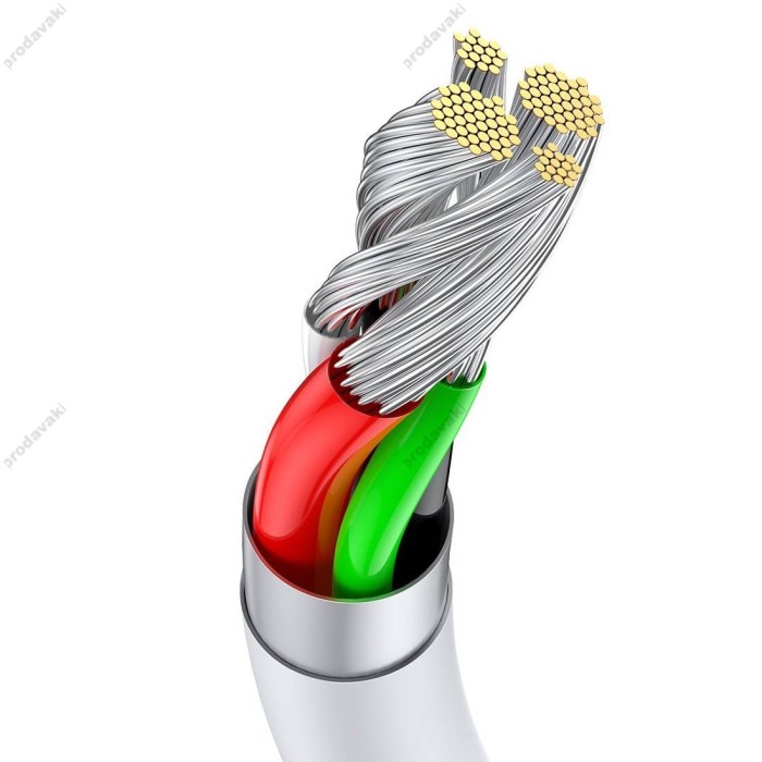 Кабель Baseus Superior Series Fast Charging USB to Type-C 100W 0.25m Moon White P10320102214-00
