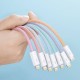 USB PD кабель Baseus Dynamic Series Fast Charging Data Cable Type-C to iP Lightning 20W 1m (CALD000002) White