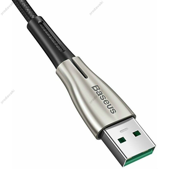 Кабель USB Baseus Waterdrop Micro USB Cable (4A) (0.5m) Black (CAMRD-A01)