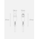 PD кабель Baseus Cafule Series Metal Data Cable Type-C to iP Lightning PD 20W 2m Green CATLJK-B06